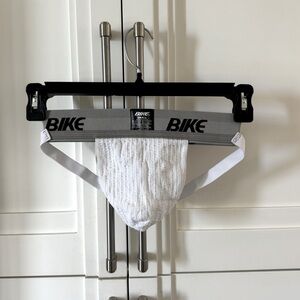 New, Rare, White, Original 2" BIKE Jock, Adult Small